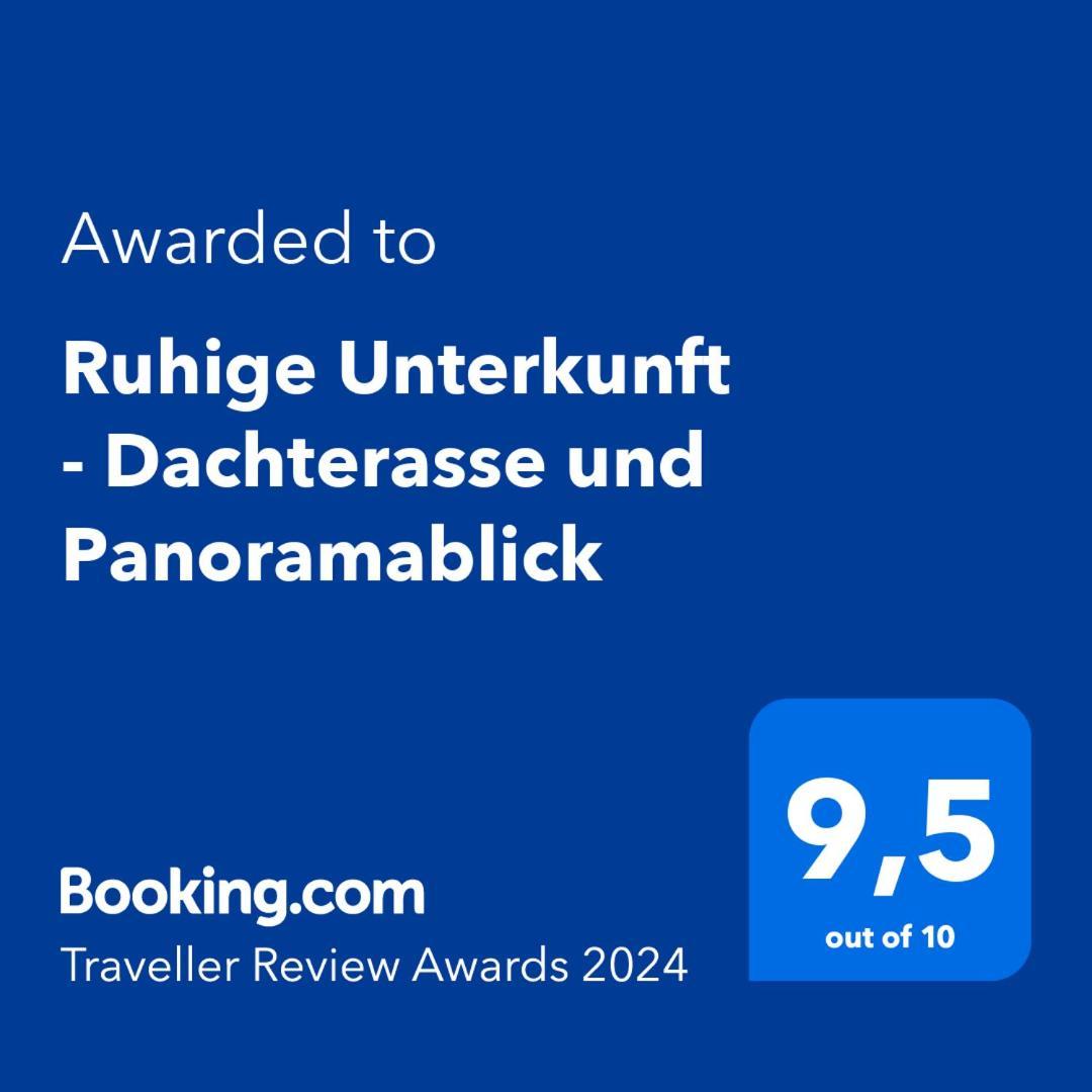 Ruhige Unterkunft - Dachterasse Und Panoramablick Warstein Ngoại thất bức ảnh